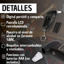 Medidor Alcoholímetro Led Digital X5 Boquillas