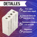 Iman De Neodimio 18x8x3mm Forma De Bloque Original X10u