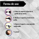 Gancho Soporte Para Gafas Anti Caida Silicon Antideslizante