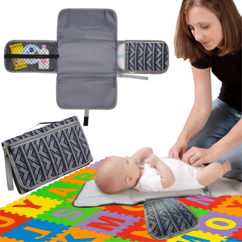 Cambiador Portatil Para Cambiador Pañales Bebe Impermeable