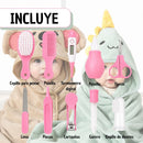 Set de Higiene para Bebes 10 Piezas BPA Free Rosa