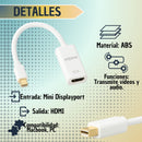 Cable Adaptador Convertidor Mini Displayport A Hdmi 4k