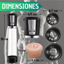 Dispositivo de Succión Masculino con Ajuste de Presión