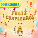 Letrero Happy Birthday Colgante Decorativo Reutilizable Fiesta