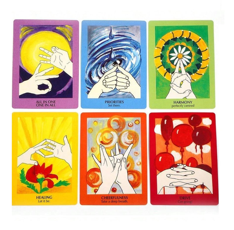 Cartas Mudras Yoga Para Cuerpo Mente Espiritu 68 Cartas