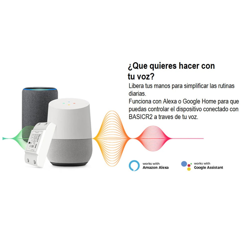 Interruptor Modulo R2 Alexa Google Assistant Hogar Inteligen