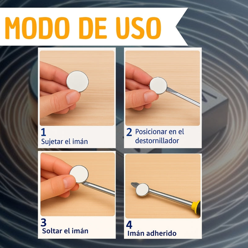 Imanes Redondos Pequeños 1.5x1.2mm Neodimio Potentes X20u