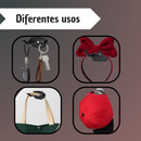 Ganchos Percheros Para Gorros Sombreros Cachuchas Gorra X4