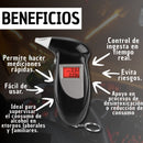 Medidor Alcoholímetro Led Digital X5 Boquillas
