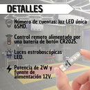 Cocuyos Led Rgb Con Control Remoto Carros Y Motos Mejorado