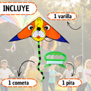 Cometa para Niños Figura de Perrito Fácil de Volar