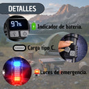 interna LED Multifuncional de Alta Potencia con Señal Roja/Azul