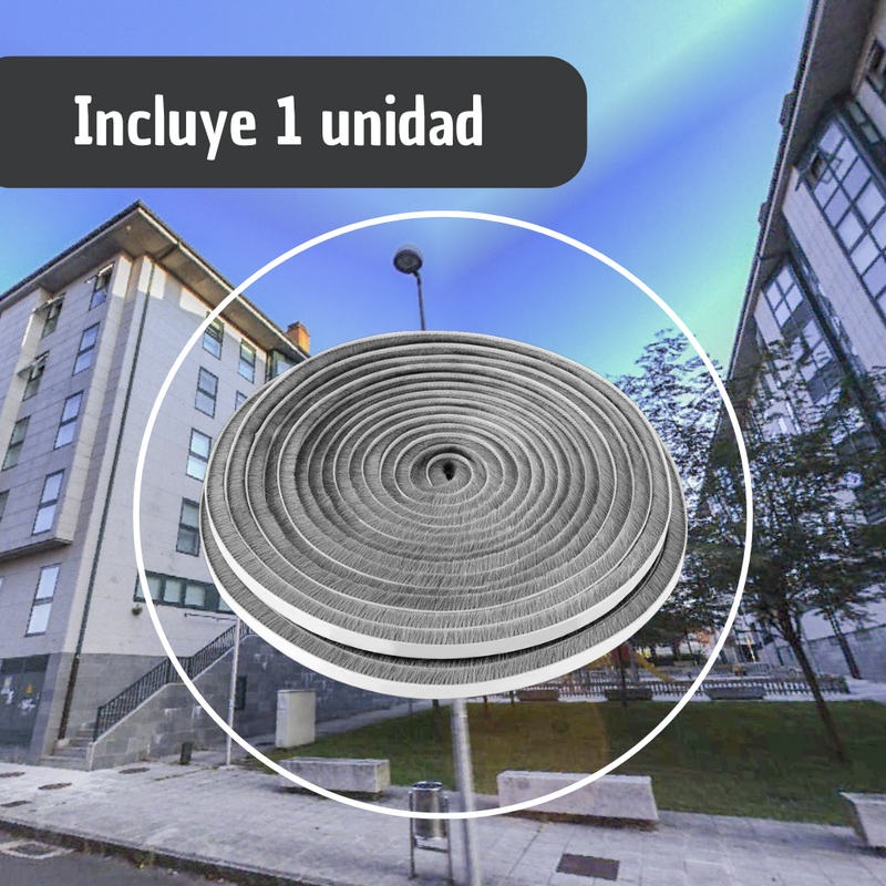 Tira Cinta Adhesiva Repele Ruido Polvo Ventanas Puertas