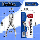 Perforadora Compacta De Papel Para Oficina Y Estudio