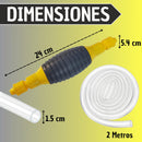 Bomba Recarga De Gasolina Manual + Manguera 100cm