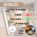 Luz LED Inteligente con Sensor  Recargable y Magnética para Interior