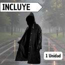 Impermeable Eva Capa Adulto Lluvia Capota Con Botones Pro