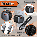 Kit Cargador Mcdodo 45W + Cable USB-C