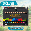 Colores Escolares y Artísticos x36 Tonos Klipp