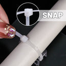 Fijador Universal Amarres Adhesivo Impermeable Tuberías X10u