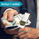 Clip Gancho Sujeta Billetes