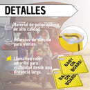 Aviso Letrero Bebe A Bordo ¡Baby On Board! Reflectivo