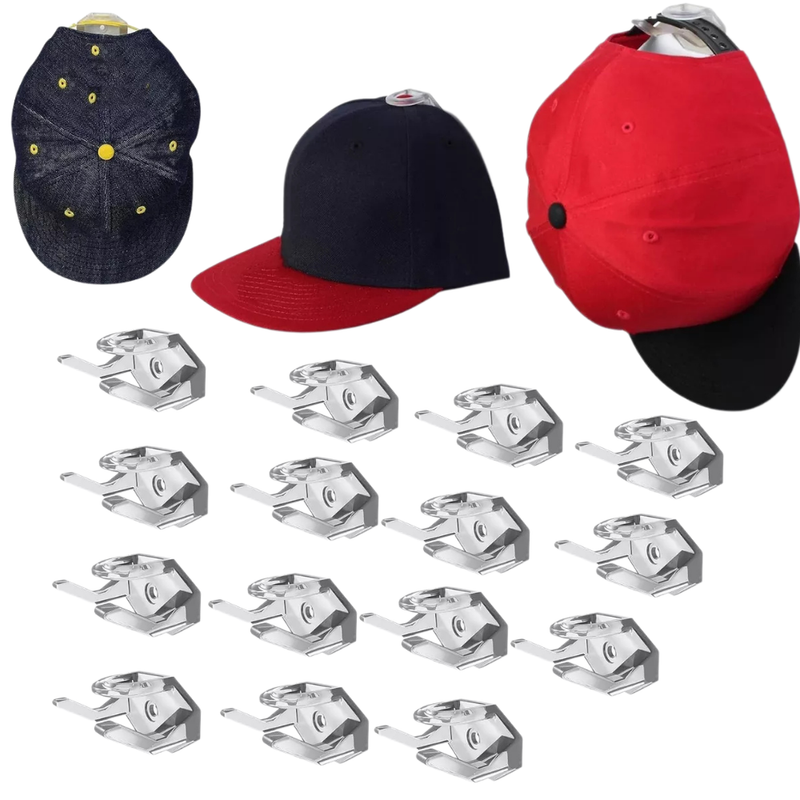 Ganchos Percheros Para Gorros Sombreros Cachuchas Gorra X4