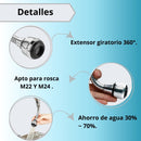 Grifo Extensor Ahorrador De Agua Giratorio Cocina Lavaplatos