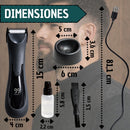 Recortadora Corporal y Facial Profesional Recargable USB