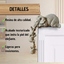 Decoracion Familia De 3 Elefantes Adornos Hogar Esculturas