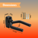 Ganchos Soporte Colgador Pared Para Guitarra Violín Ukelele