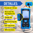Medidor de Distancia Láser 100m Compacto y Portátil