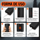 Hand Warmer Recargable 3000mAh Calefactor De Manos Portátil