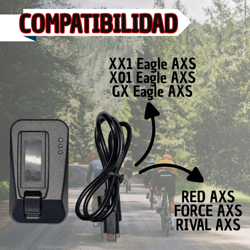 Cargador Para Baterias Grupo Sram Red Axs Etap Force Electro