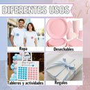 Sticker Pegatina Revelacion De Sexo Team Niño O Niña 40 Unid