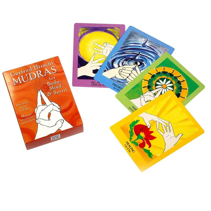 Cartas Mudras Yoga Para Cuerpo Mente Espiritu 68 Cartas