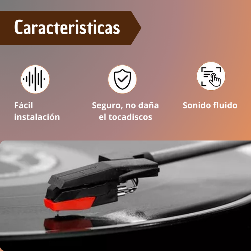 Aguja Para Tocadiscos Fonografo Universal