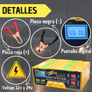 Cargador Inteligente para Batería de Carro Portátil