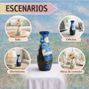 Florero Artesanal de Cerámica para Pintar y Personalizar