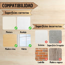 Anclajes Adhesivos De Pared Sin Taladro Armarios Mesas X2