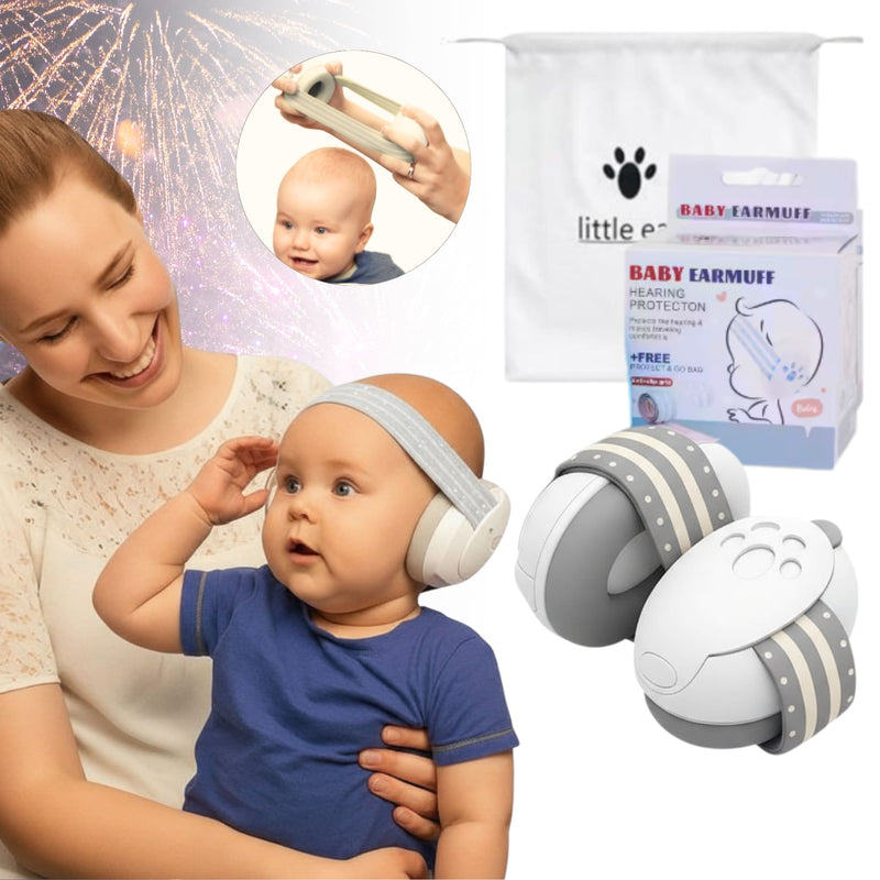 Cancelación Orejeras Ruido Sonidos Audifonos Para Bebe Niños