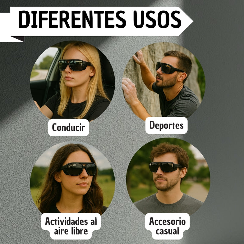 Gafas De Sol Ciclistas Deportes Viper Polarizadas Pro