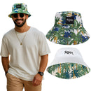 Gorro Sombrero Pescador Doble Faz Bucket Hat Playa Moda