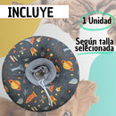 Copia de Cono De Recuperación Perros Y Gatos Collar Isabelino Azul Caritas