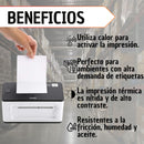 Etiquetas Termicas Directa Fuertes Ahesivas 15x12 Hojas 500