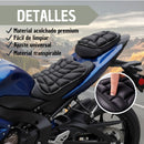 Protector Acolchado para Asiento de Moto Universal 2 Cojines