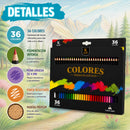 Colores Escolares y Artísticos x36 Tonos Klipp