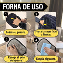Guante Limpiador de Pelos para Mascotas – Ideal para Tapicería y Ropa