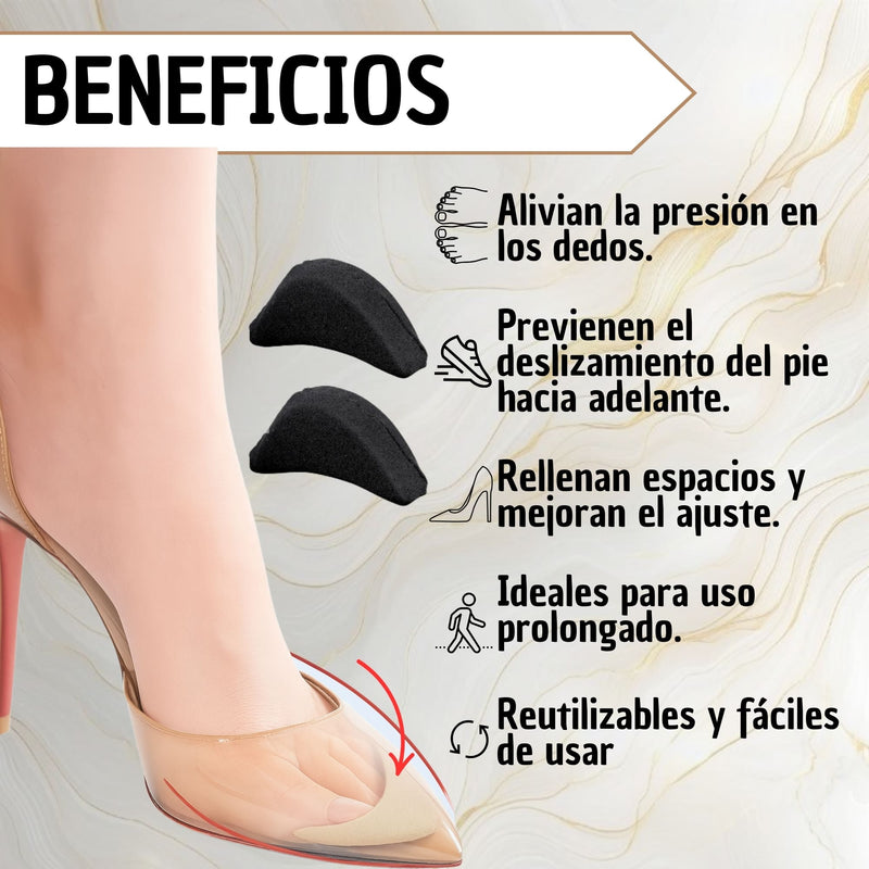 Almohadillas Punta De Dedos Alivio Dolor Pies Tacones Zapato