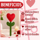 Globos en Forma de Flor Corazón Decorativa x4